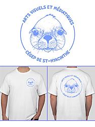 T-shirt Arts Visuels et Médiatiques, Cégep de St-Hyacinthe