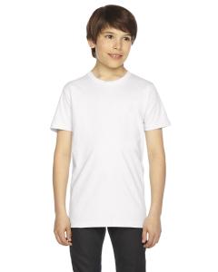 T-shirt pour enfant à manches courtes en jersey fin de American Apparel - 2201w
