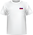 T-shirt Slovaquie coeur