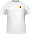 T-shirt Nunavut coeur
