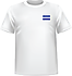 T-shirt Honduras coeur