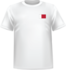 T-shirt Bahrain chest