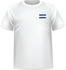 T-shirt Honduras coeur