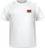 T-shirt Bélarus coeur